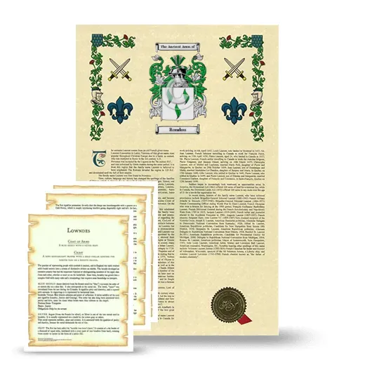 Rondou Armorial History and Symbolism package