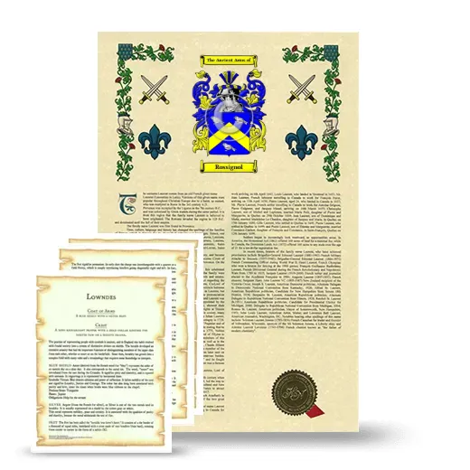 Rossignol Armorial History and Symbolism package