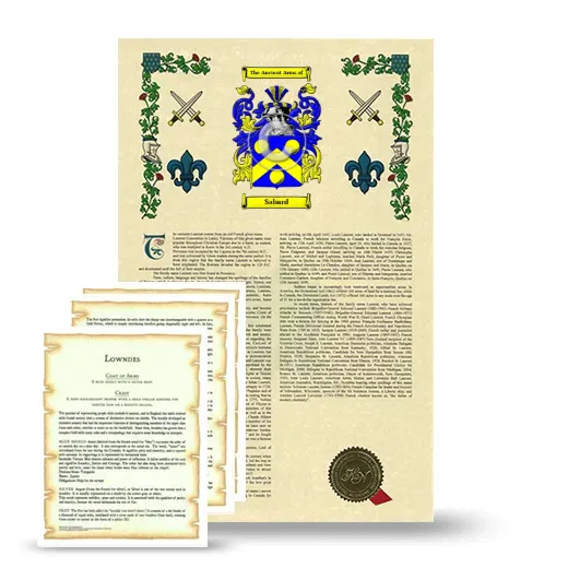 Sabard Armorial History and Symbolism package
