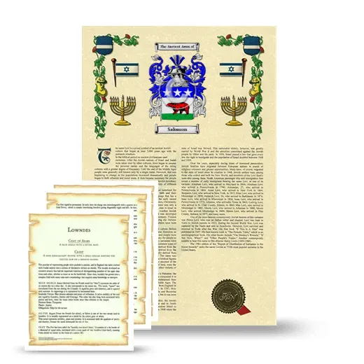 Salomon Armorial History and Symbolism package
