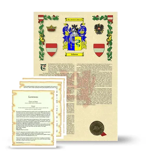 Scherer Armorial History and Symbolism package