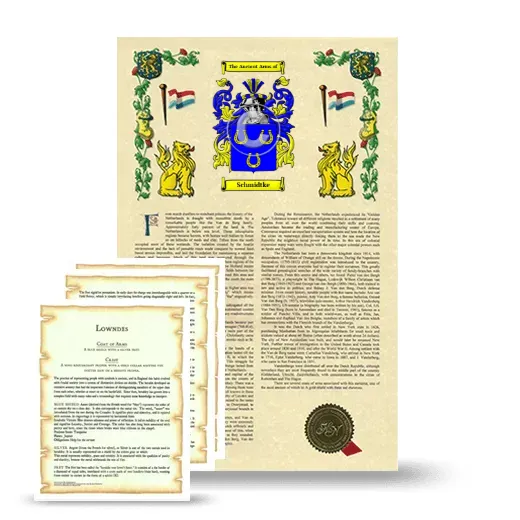 Schmidtke Armorial History and Symbolism package