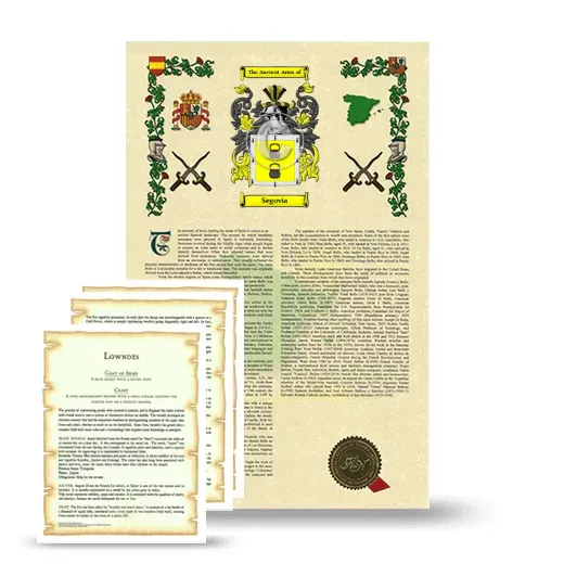 Segovia Armorial History and Symbolism package