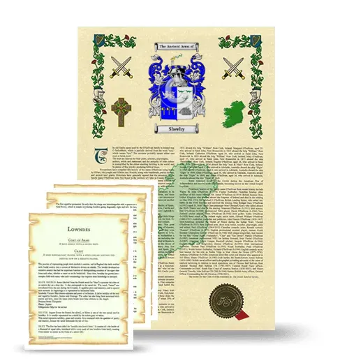 Sheehy Armorial History and Symbolism package