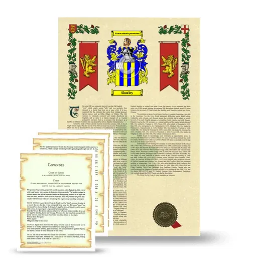 Shorley Armorial History and Symbolism package