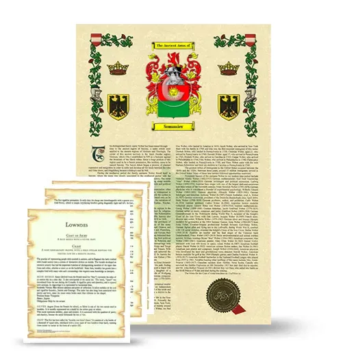 Sommier Armorial History and Symbolism package