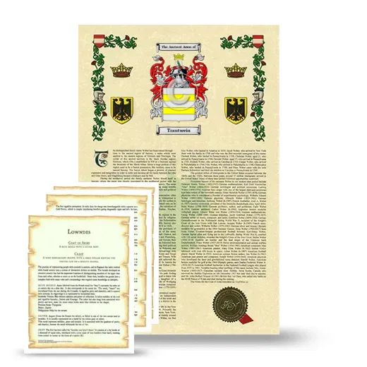 Trautwein Armorial History and Symbolism package