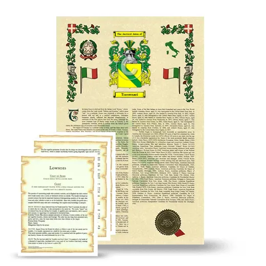 Traversari Armorial History and Symbolism package