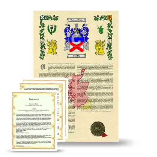 Twiddy Armorial History and Symbolism package