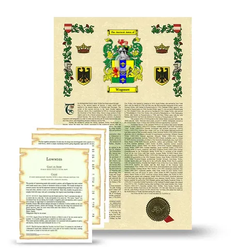 Wagoner Armorial History and Symbolism package