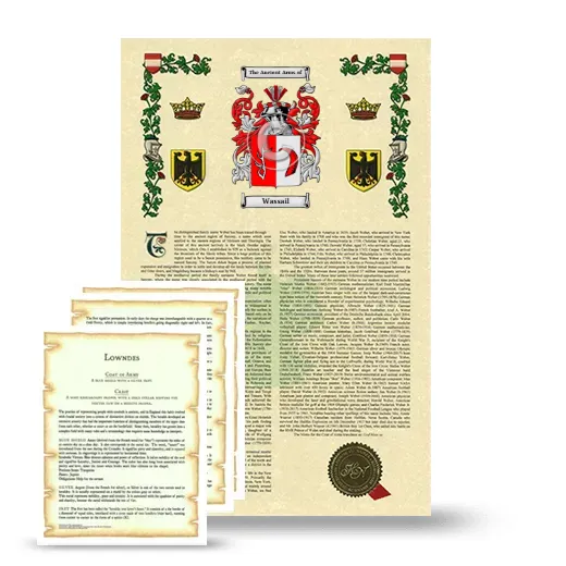 Wassail Armorial History and Symbolism package