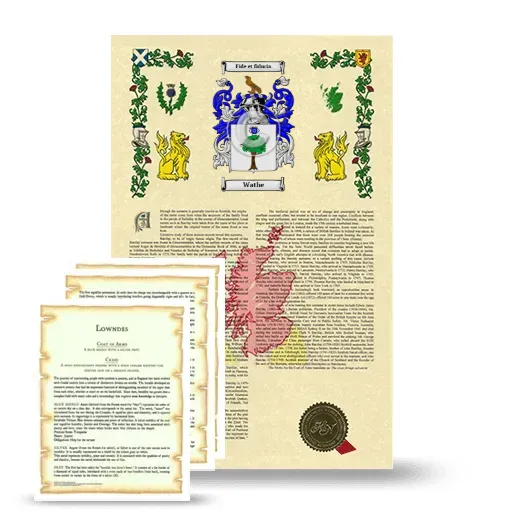 Wathe Armorial History and Symbolism package