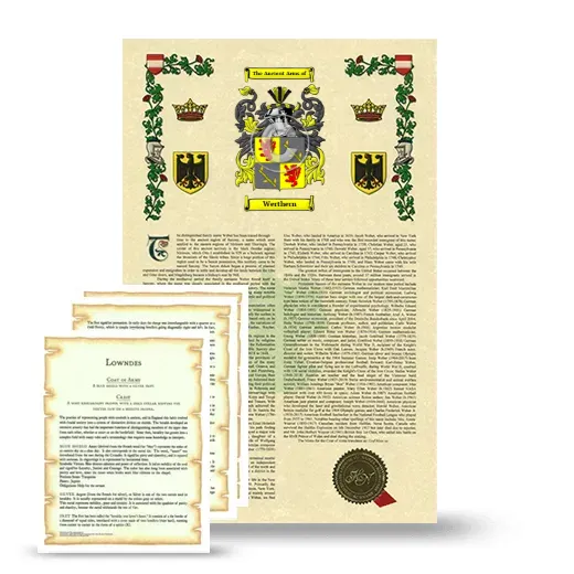Werthern Armorial History and Symbolism package