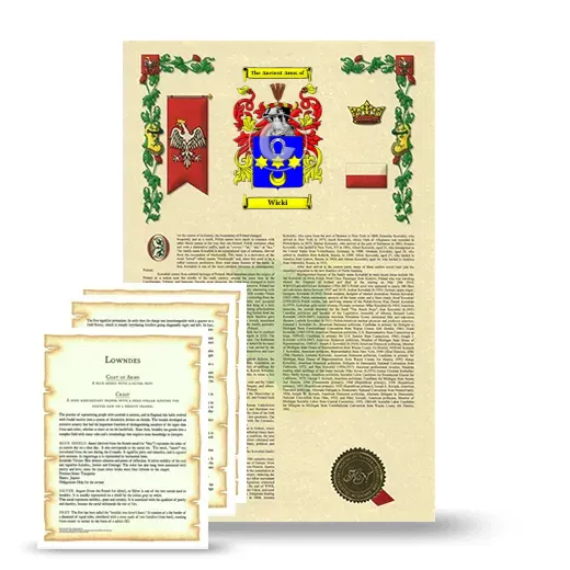 Wicki Armorial History and Symbolism package