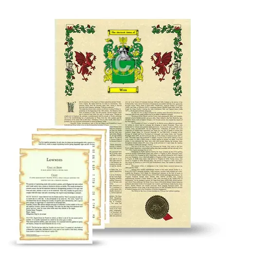Won Armorial History and Symbolism package