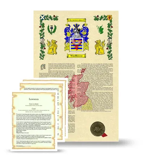 Woodbourne Armorial History and Symbolism package