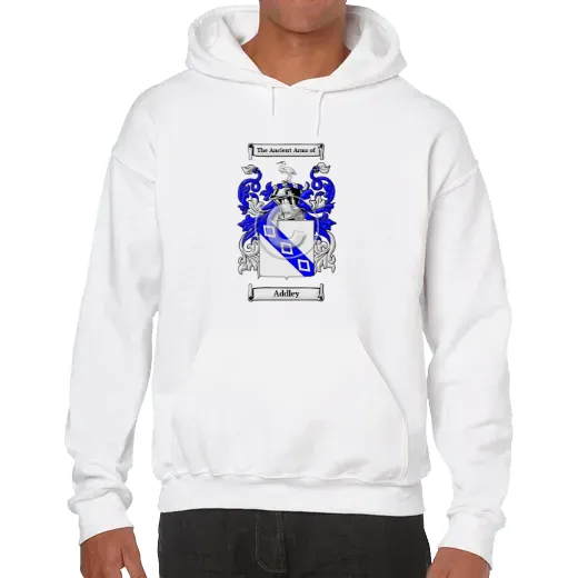 Addley Unisex Coat of Arms Hooded Sweatshirt