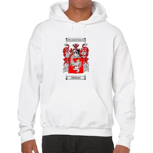 Allshouse Unisex Coat of Arms Hooded Sweatshirt