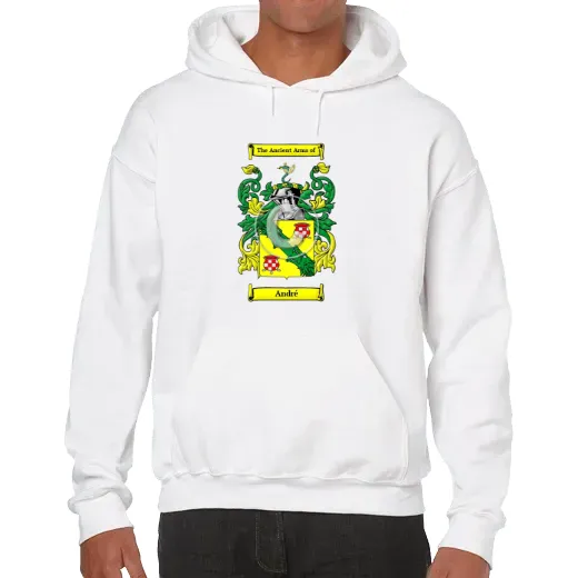 André Unisex Coat of Arms Hooded Sweatshirt