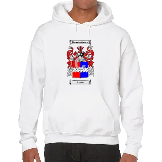 Aspen Unisex Coat of Arms Hooded Sweatshirt