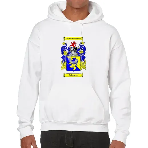 Bellenger Unisex Coat of Arms Hooded Sweatshirt