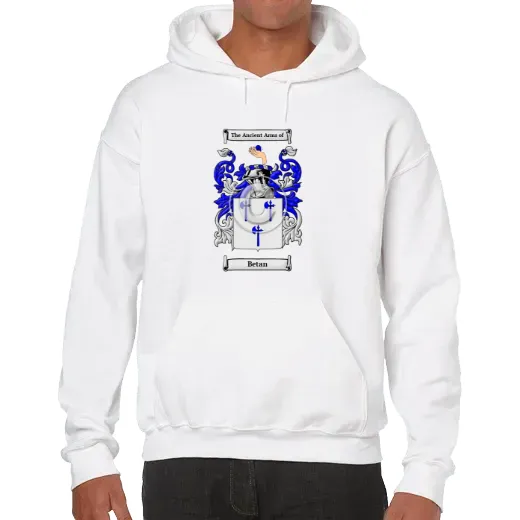 Betan Unisex Coat of Arms Hooded Sweatshirt