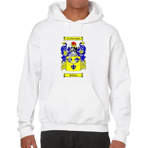 Betham Unisex Coat of Arms Hooded Sweatshirt