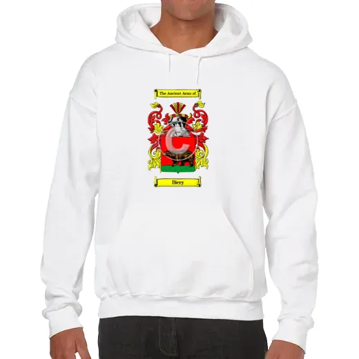 Biery Unisex Coat of Arms Hooded Sweatshirt