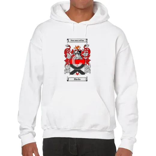 Blacks Unisex Coat of Arms Hooded Sweatshirt