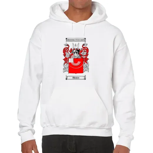 Blanco Unisex Coat of Arms Hooded Sweatshirt