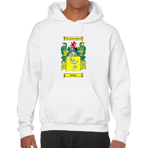 Boehm Unisex Coat of Arms Hooded Sweatshirt