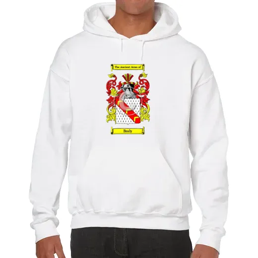 Braly Unisex Coat of Arms Hooded Sweatshirt