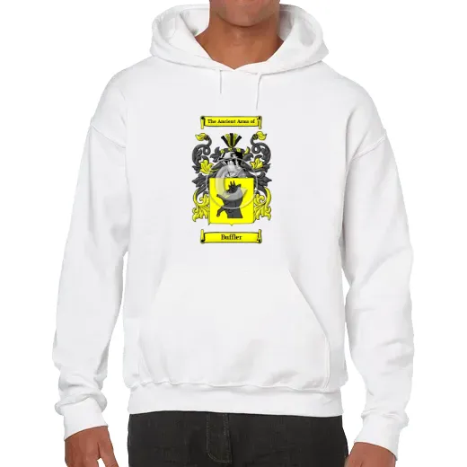 Buffler Unisex Coat of Arms Hooded Sweatshirt
