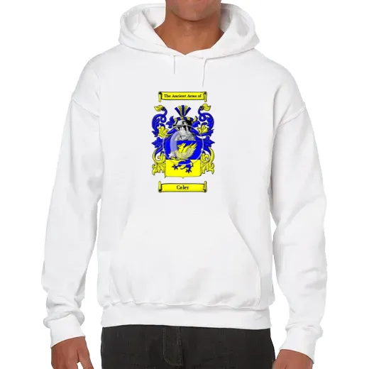Caler Unisex Coat of Arms Hooded Sweatshirt