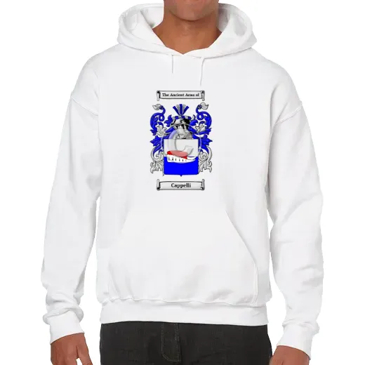 Cappelli Unisex Coat of Arms Hooded Sweatshirt