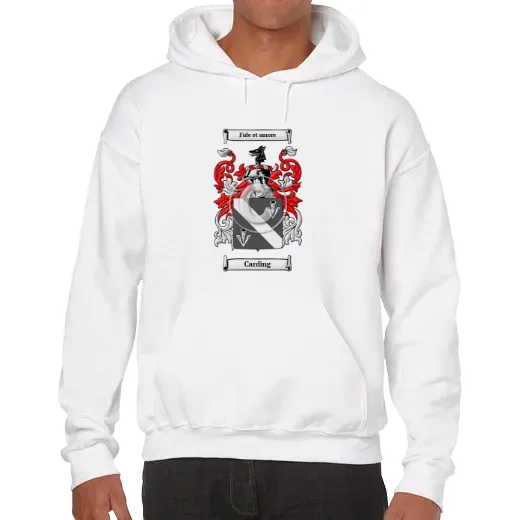Carding Unisex Coat of Arms Hooded Sweatshirt