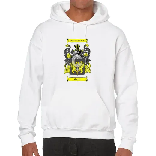 Carrel Unisex Coat of Arms Hooded Sweatshirt