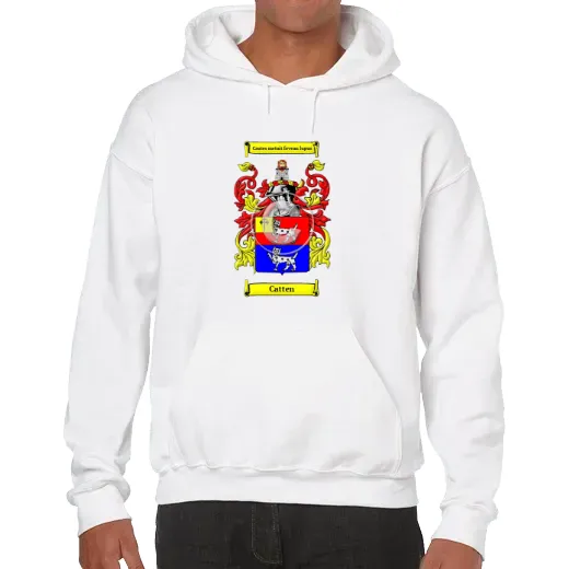 Catten Unisex Coat of Arms Hooded Sweatshirt