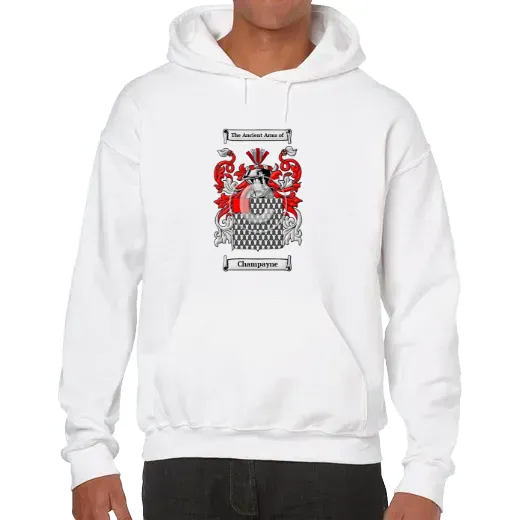 Champayne Unisex Coat of Arms Hooded Sweatshirt