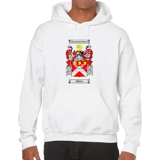 Chitter Unisex Coat of Arms Hooded Sweatshirt