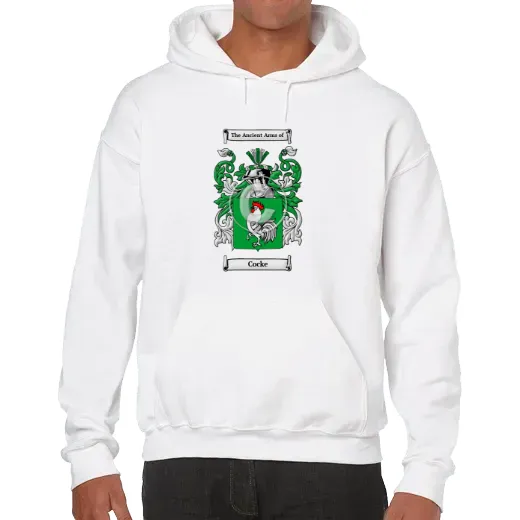 Cocke Unisex Coat of Arms Hooded Sweatshirt