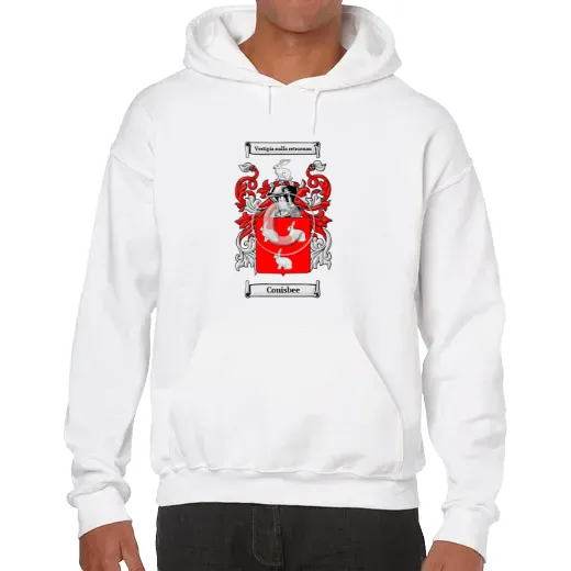 Conisbee Unisex Coat of Arms Hooded Sweatshirt
