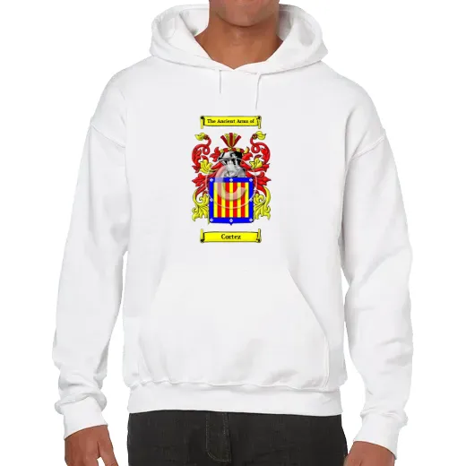 Cortez Unisex Coat of Arms Hooded Sweatshirt