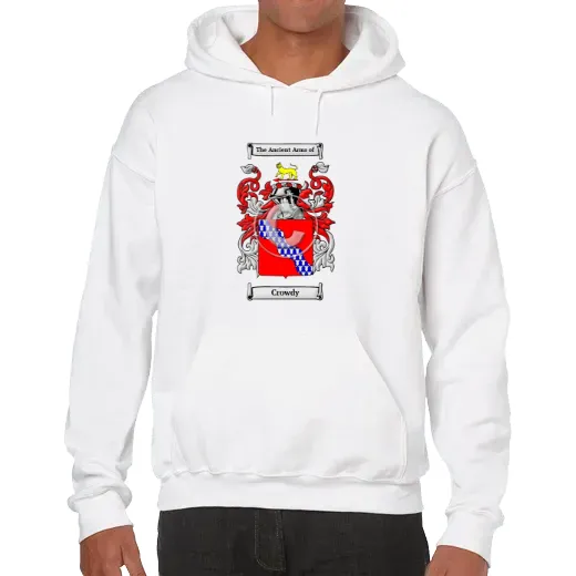 Crowdy Unisex Coat of Arms Hooded Sweatshirt