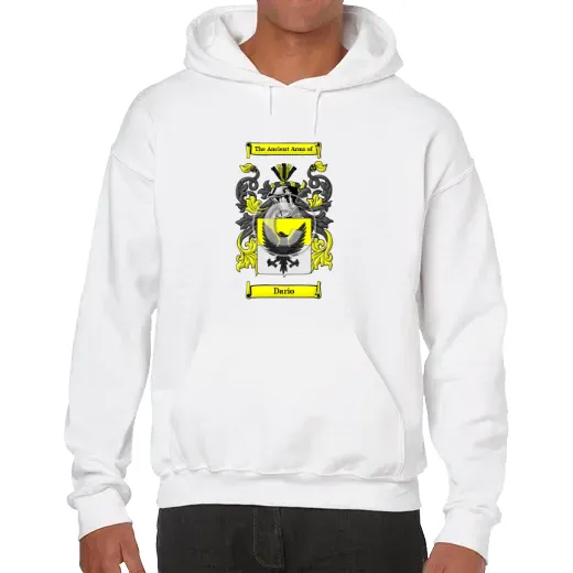 Dario Unisex Coat of Arms Hooded Sweatshirt
