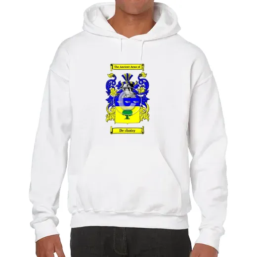 De choisy Unisex Coat of Arms Hooded Sweatshirt