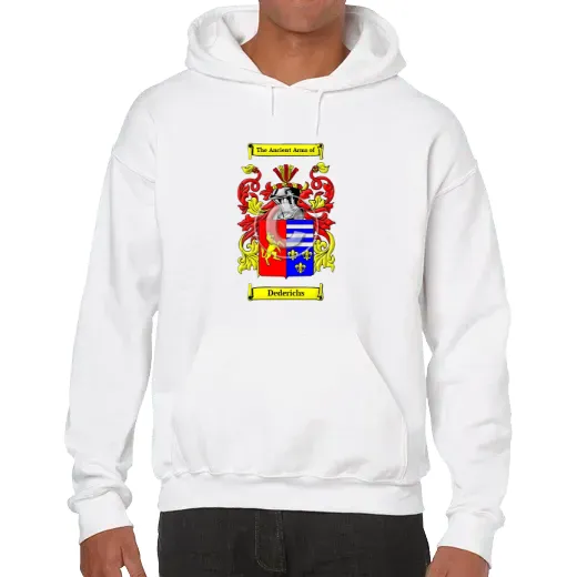 Dederichs Unisex Coat of Arms Hooded Sweatshirt