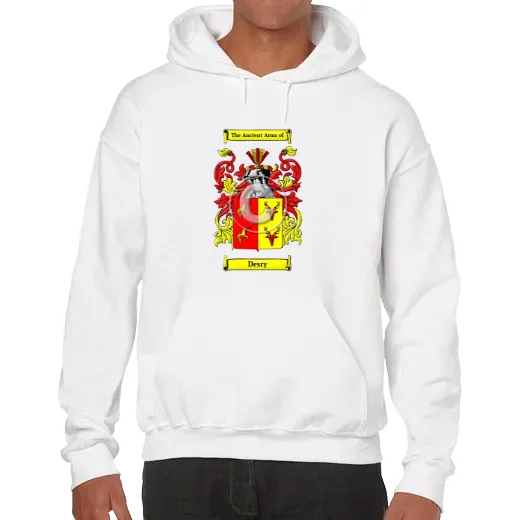 Desry Unisex Coat of Arms Hooded Sweatshirt