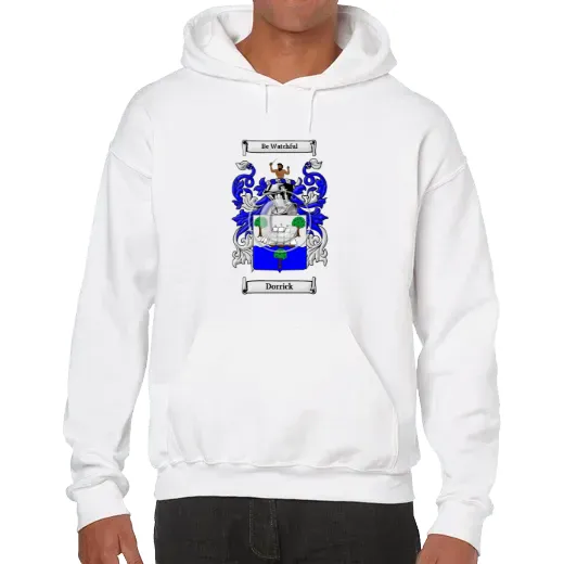 Dorrick Unisex Coat of Arms Hooded Sweatshirt