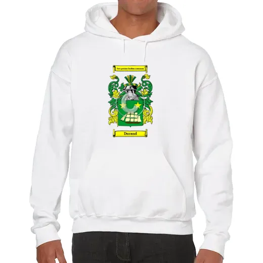 Durand Unisex Coat of Arms Hooded Sweatshirt